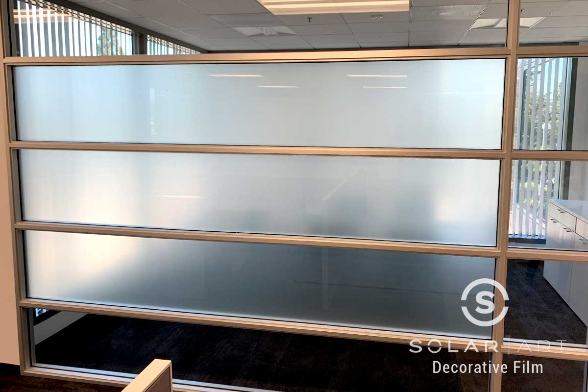 3M Decorative Window Film Installation at Radiology Partners in Santa Ana, California