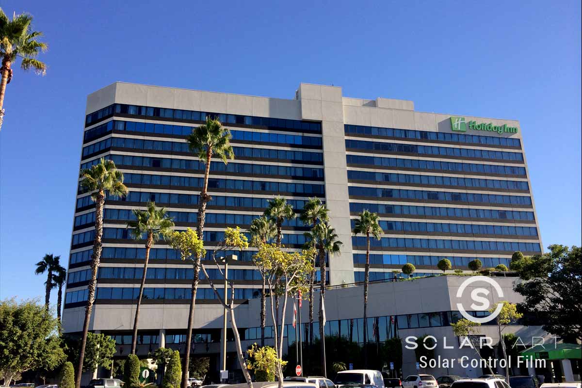 Energy Efficient Windows at a Holiday Inn Hotel in Torrance, California