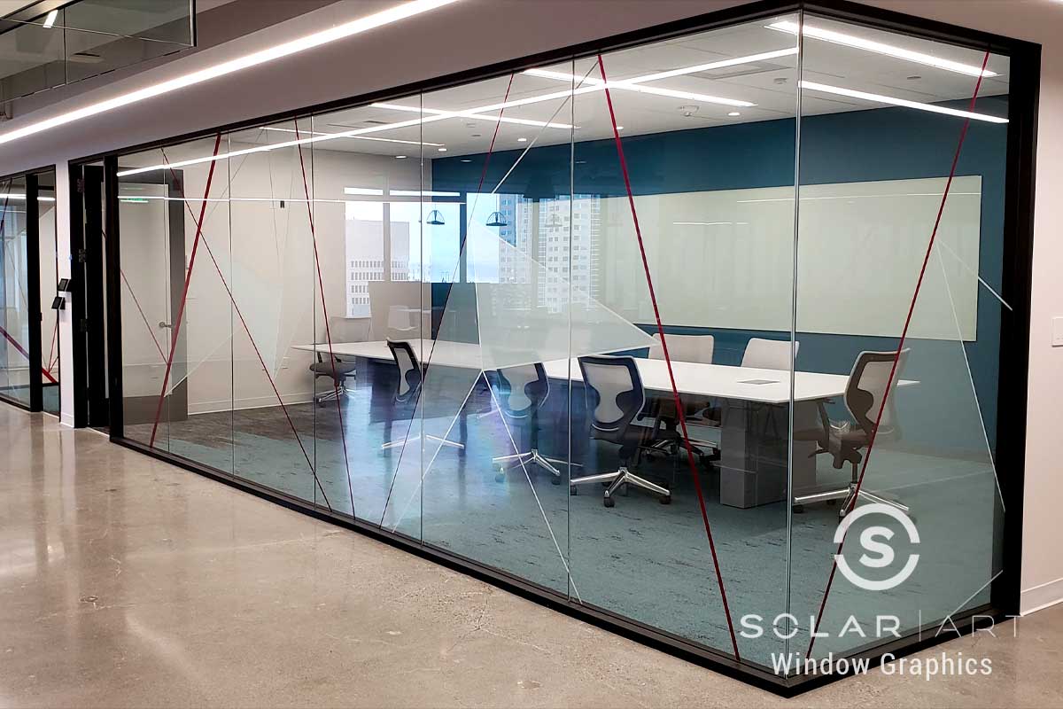 Custom Vinyl Installation at Parametric in Seattle, Washington