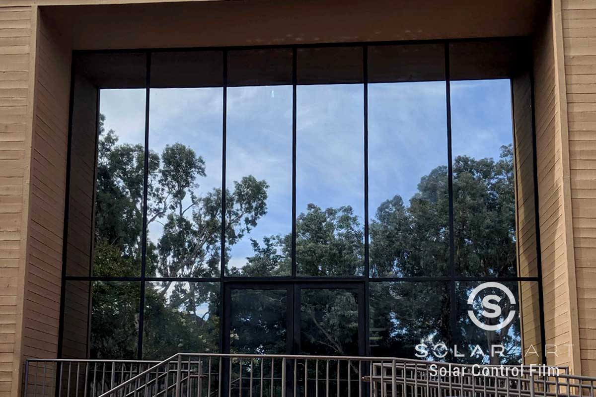 Glare Reducing Window Film at the Orange County Probation Office in Anaheim, California