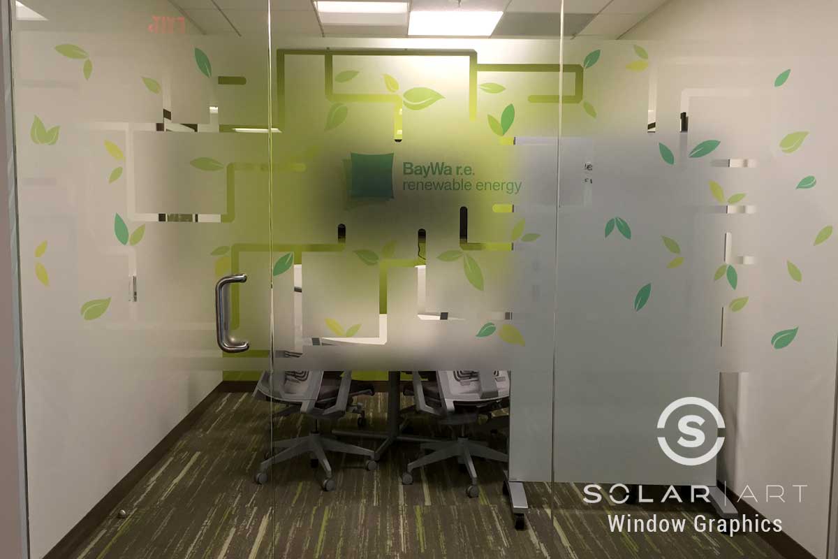 Custom Graphics Installation to Baywain in Irvine, California