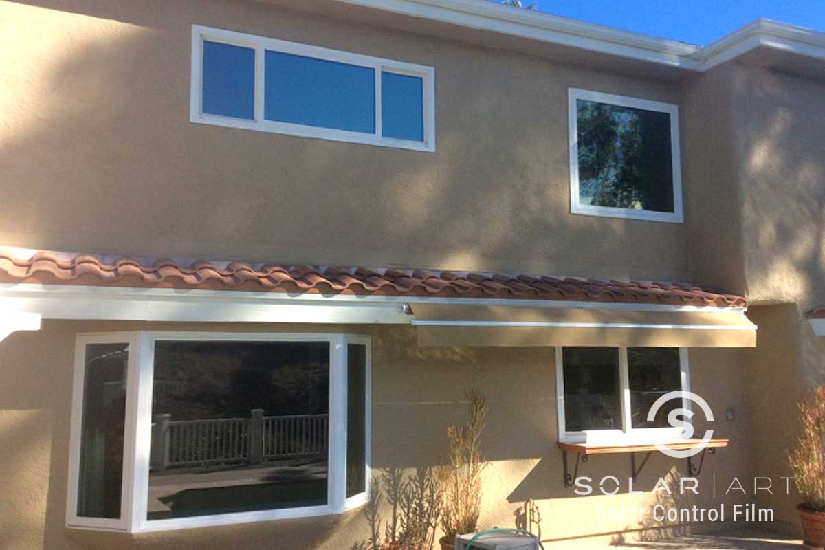 Window Film for Artificial Grass Installation at a Home in Westlake Village, California