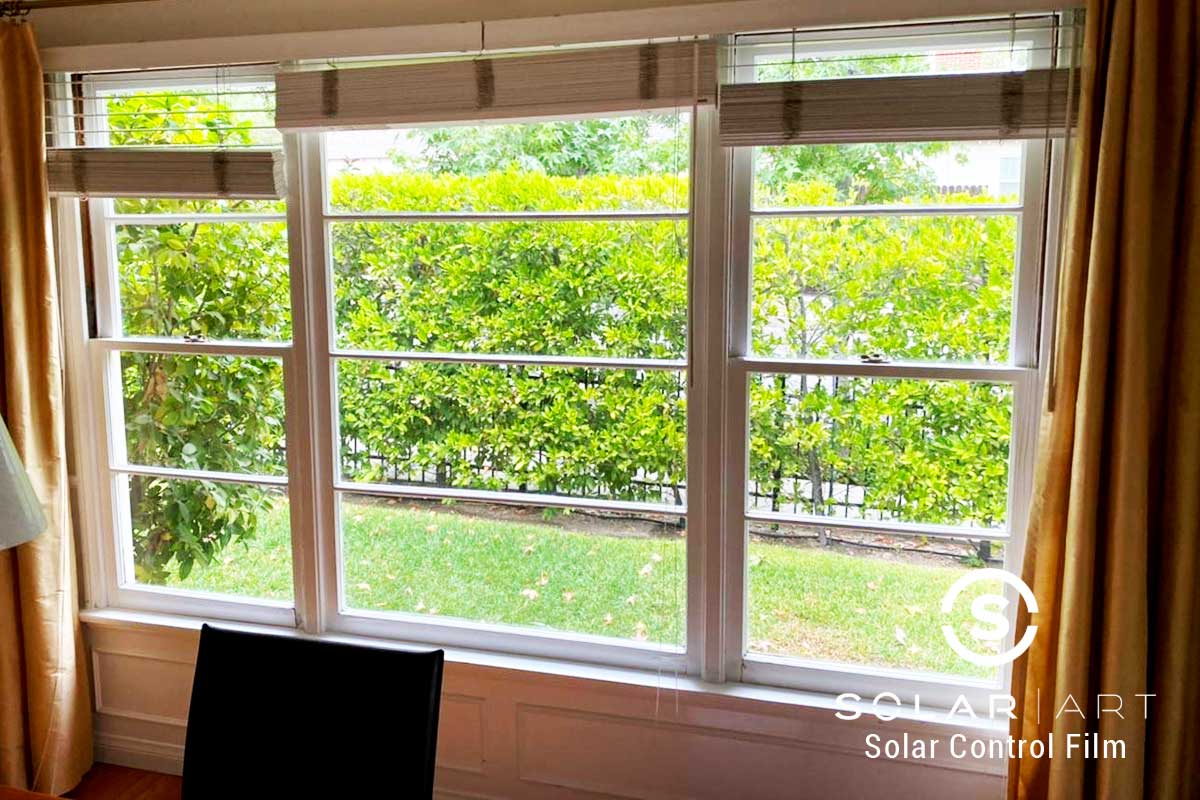 Ceramic Window Tint at a Home in Altadena, California